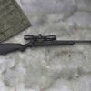 Mossberg Patriot 450 Bushmaster Bolt-Action Rifle side profile resting on a neutral background